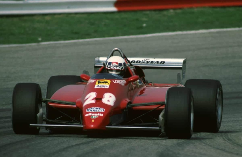 Didier Pironi driving the 1982 Ferrari. For many, Didier Pironi is considered the True 1982 Champion