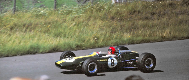 Peter Arundell racing in a Lotus - Photo ©RP collection