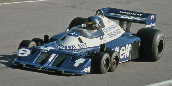 Tyrrell p34 during the 1977 US Grand Prix