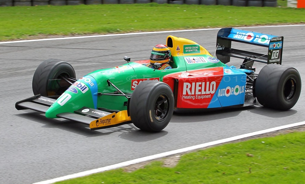 Benetton F1 had a lot of success in the 90s, and their liveries were always full of colours