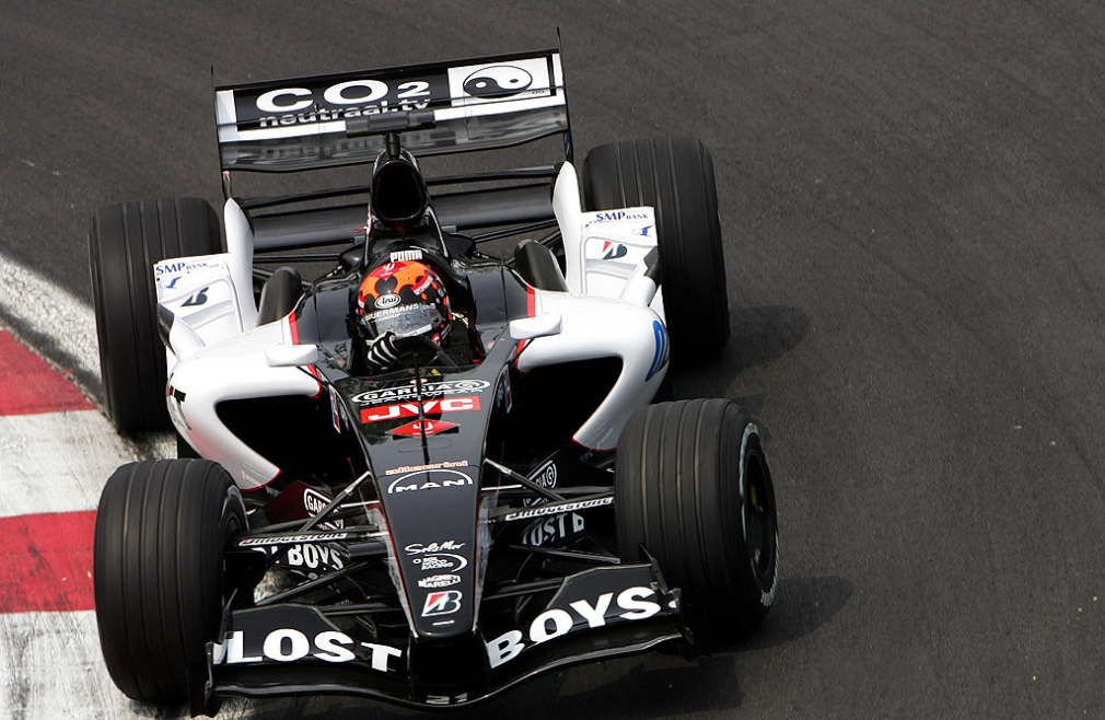 Minardi F1 Team car driven by Felipe Massa