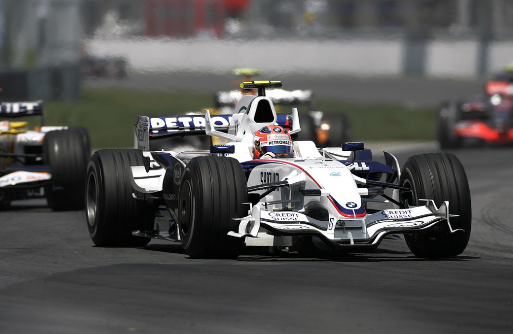 Robert Kubica at the 2008 Canadian Grand Prix