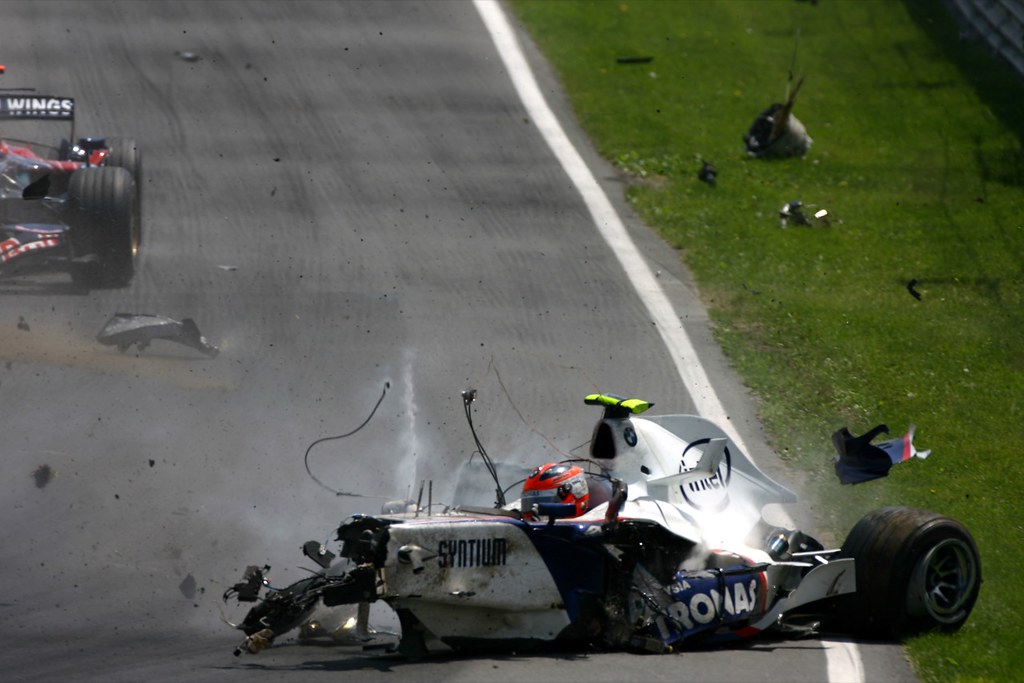 Robert Kubica crash was one of the biggest in XXI century