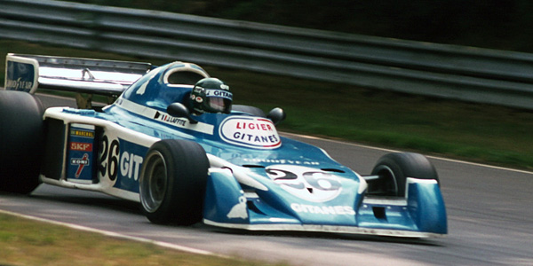 Ligier in F1 was remembered for their classic blue liveries