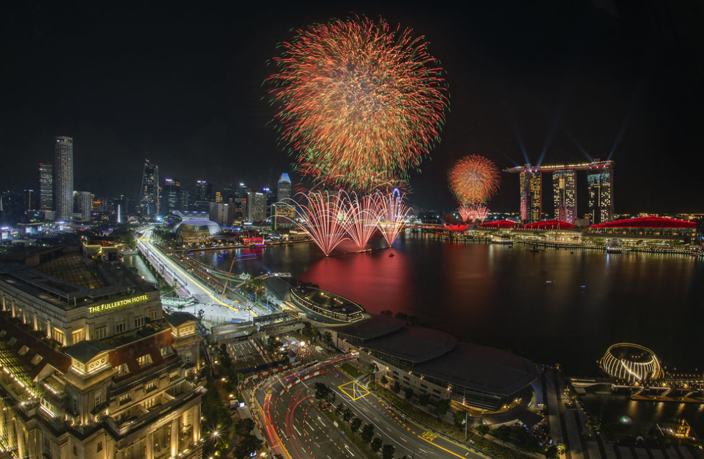 Singapore held the first F1 night race in 2008